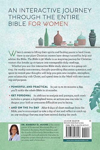 The Bible in 52 Weeks: A Yearlong Bible Study for Women