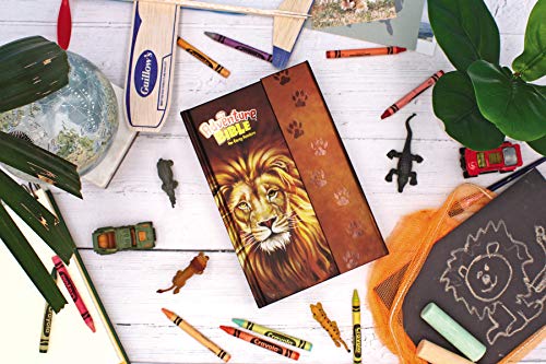 NIrV, Adventure Bible for Early Readers, Hardcover, Full Color, Magnetic Closure, Lion