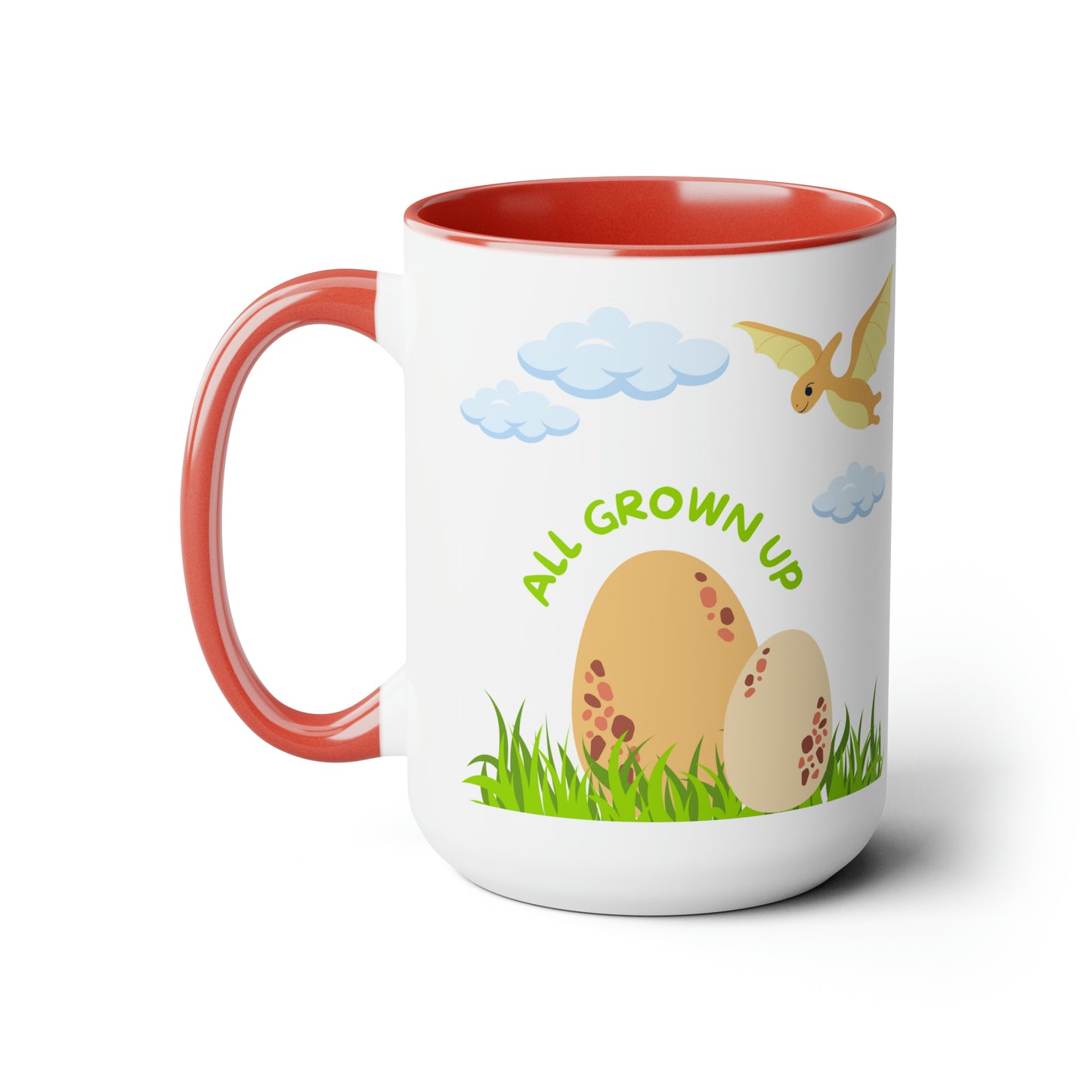 All Grown Up Two-Tone Coffee Mugs, 15oz