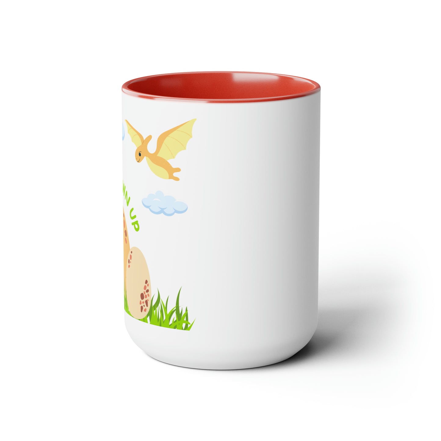 All Grown Up Two-Tone Coffee Mugs, 15oz